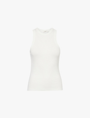 PANGAIA: 365 sleeveless stretch organic-cotton T-shirt