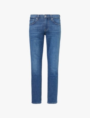 CITIZENS OF HUMANITY: London slim-fit tapered-leg denim-blend jeans