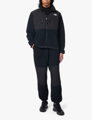 Shop The North Face Mens Black Retro Denali Funnel-neck Fleece Jacket