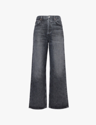 AGOLDE: Low Slung Baggy wide-leg organic-cotton denim jeans