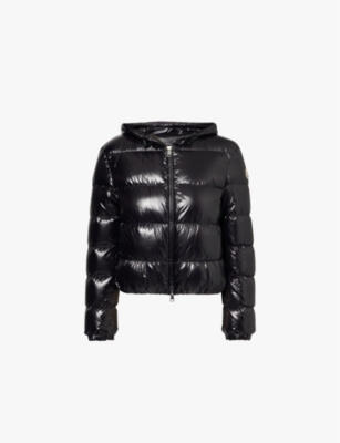 MONCLER: Bayard brand-patch shell-down jacket