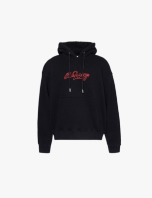 Off white hoodie selfridges best sale