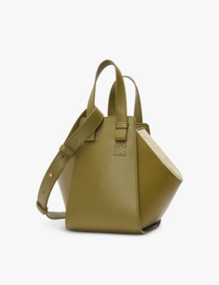 Loewe small leather hammock bag sale