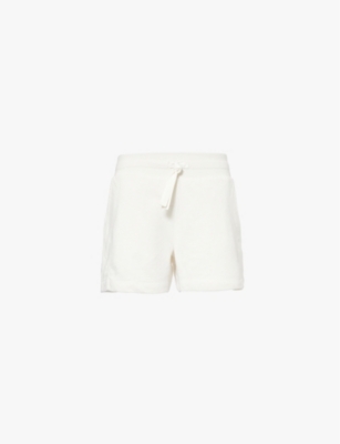 SWEATY BETTY: Revive drawstring-waist cotton-blend jersey shorts