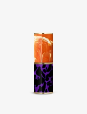 Dries Van Noten Amber Jungle Lipstick Case In White