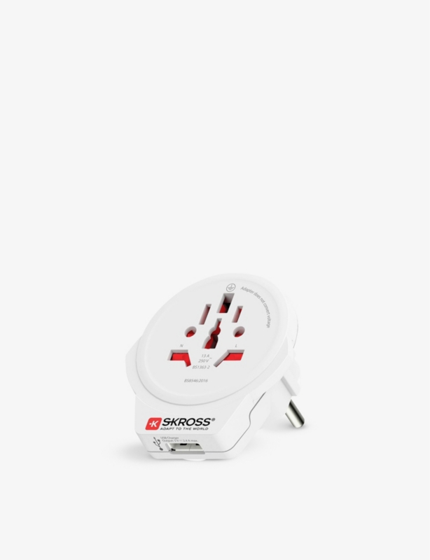 World to Europe Adapter USB port