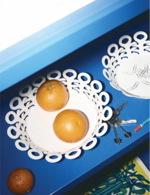 ALESSI: Vimini large steel basket 27cm