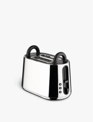 ALESSI SILVER TORU STAINLESS-STEEL ELECTRIC TOASTER