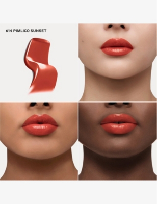 Burberry 614 Pimlico Sunset Brit Shine Lipstick 3g In 614 Pimlico Sunset