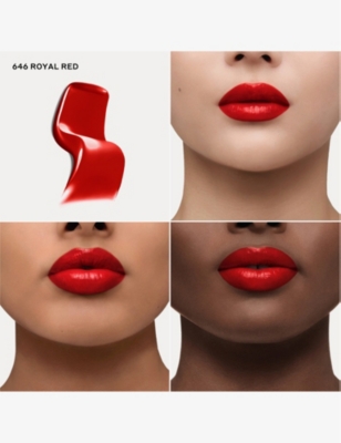 Burberry 646 Royal Red Brit Shine Lipstick 3g In 646 Royal Red