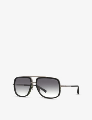 Dita Womens D4000450 Mach One Drx 2030 Square-frame Titanium Sunglasses