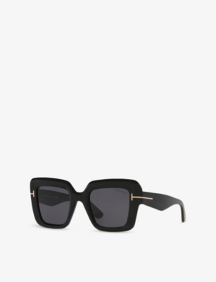 Tom Ford Womens Tr001880 Esme Square-frame Acetate Sunglasses