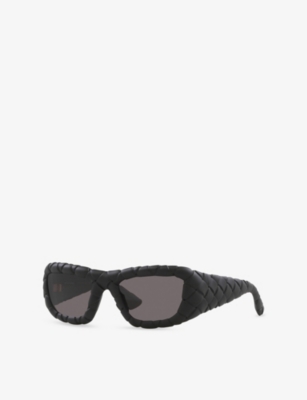 Ralph Lauren Womens Grey Bv1303s Round-frame Injected Sunglasses