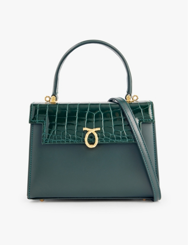 Judi leather shoulder bag