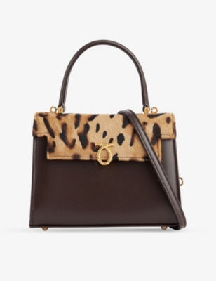 LAUNER: Judi leather shoulder bag
