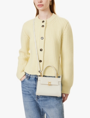 Judi leather shoulder bag