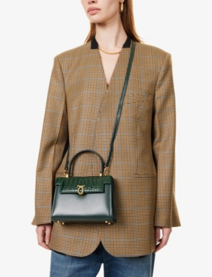 Judi leather shoulder bag