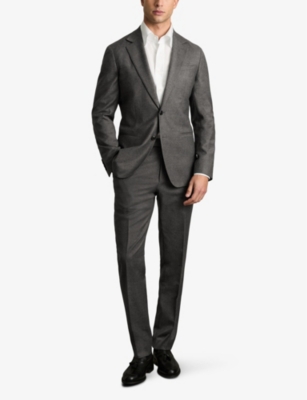 REISS: Degree slim-fit wool-blend suit trousers