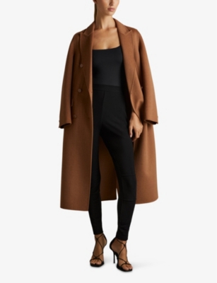 REISS: Jules panelled skinny-fit jersey trousers