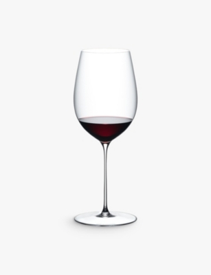 Riedel Gold Rim Vinum Riesling/zinfandel Grand Cru Set Of 2 Glasses