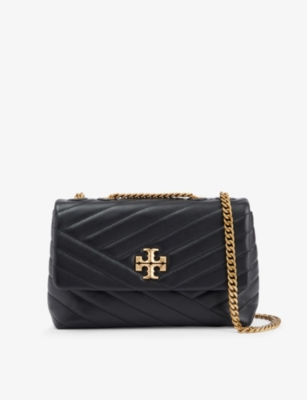 TORY BURCH: Kira small quilted leather shoulder bag