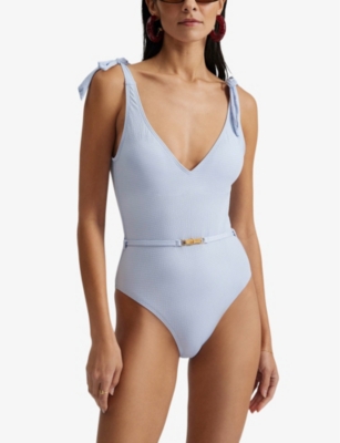 MALINA: Sally V-neck swimsuit