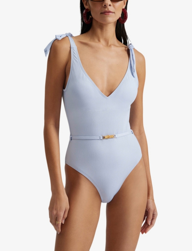 Sally V-neck swimsuit