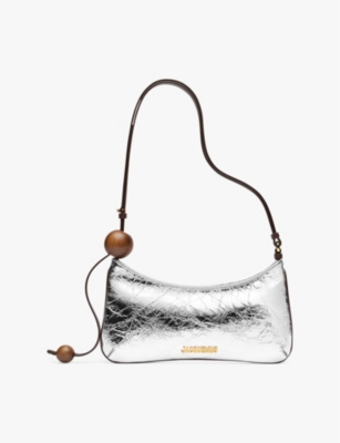 JACQUEMUS: Le Bisou Perle leather shoulder bag