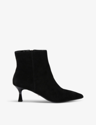 Carvela Womens  Purpose Leather Ankle Boots In Black