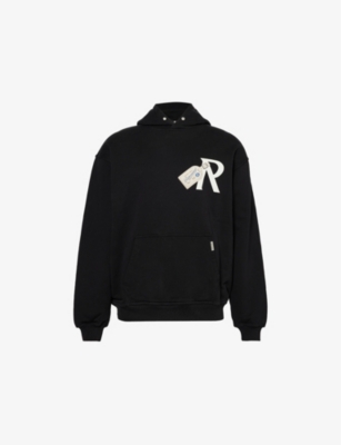 REPRESENT: Luggage Tag graphic-print cotton-jersey hoody