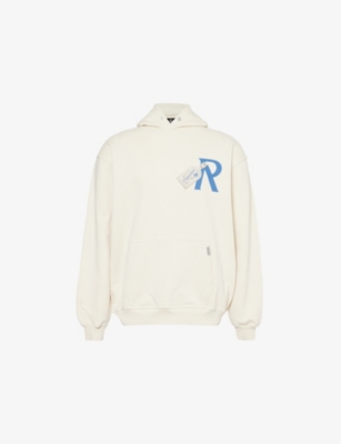 REPRESENT: Luggage Tag graphic-print cotton-jersey hoody