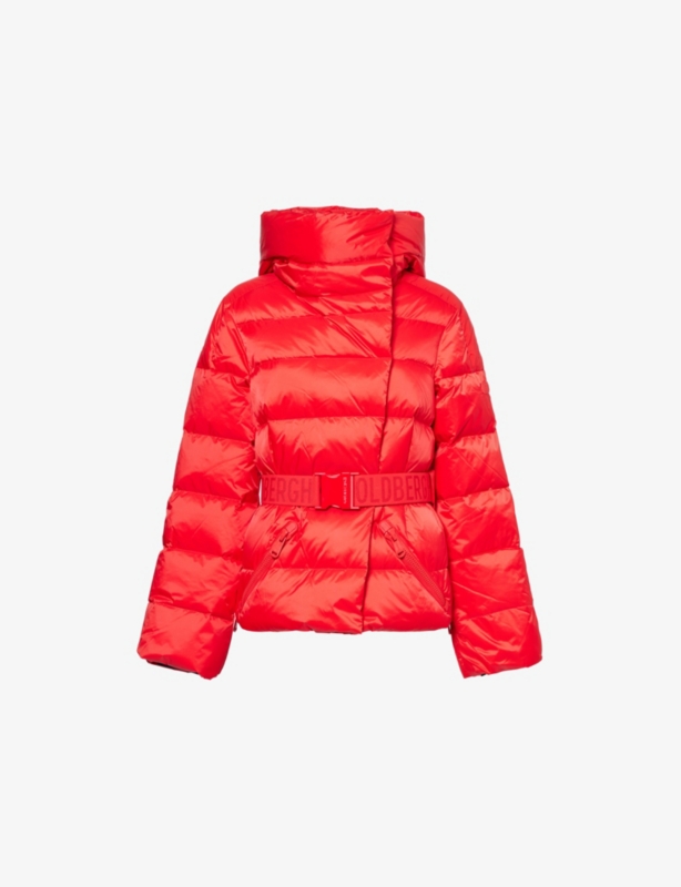 Bea Hooded Shell-Down Jacket