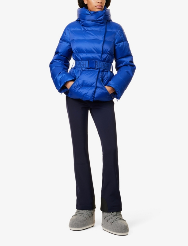 Bea Hooded Shell-Down Jacket