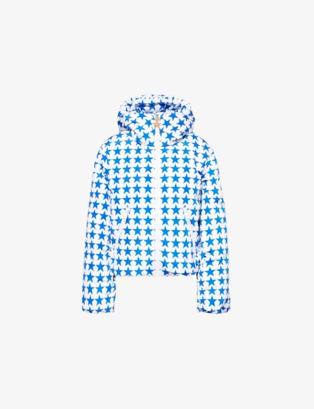 Olympe star-print shell-down ski jacket