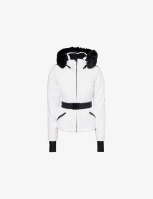 GOLDBERGH: Hida Faux Fur-Hood Stretch Ski Jacket