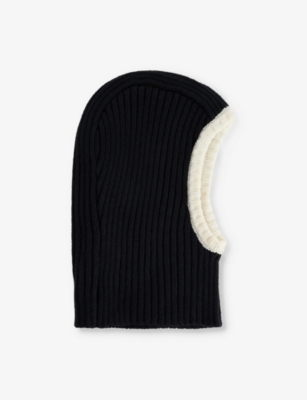 GOLDBERGH: Margot ribbed knitted balaclava