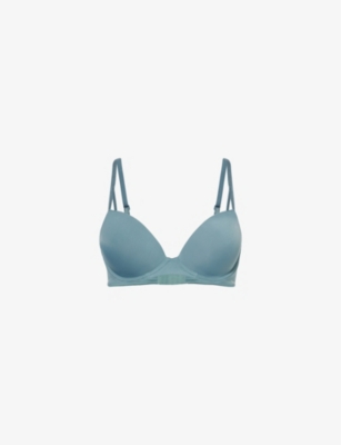 CALVIN KLEIN: Seductive Comfort T-shirt underwired stretch-woven bra