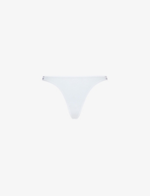 CALVIN KLEIN: Modern low-rise stretch-cotton thong