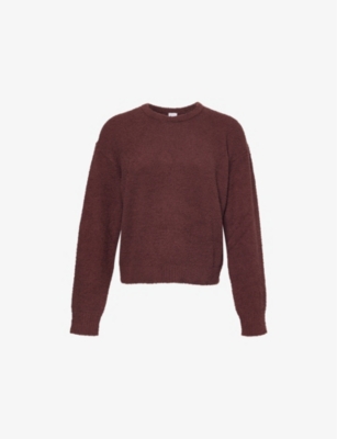 CALVIN KLEIN: Round-neck long-sleeve fleece jumper