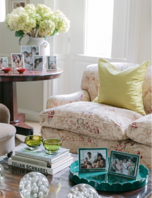 ADDISON ROSS LONDON: Scallop lacquered tray 50cm