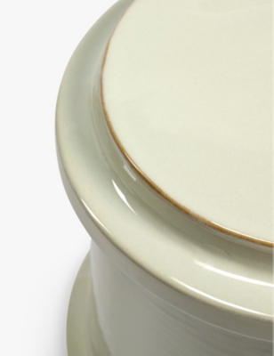 Serax Pawn By Marie Michielssen Stoneware Side Table 44.5cm In Grey