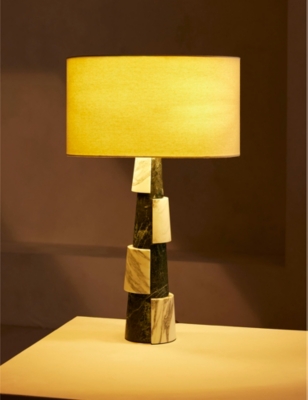 SOHO HOME: Misha marble table lamp