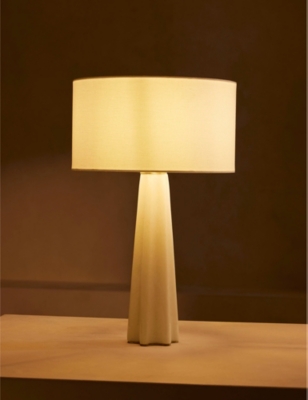 SOHO HOME: Verano extra-large alabaster table lamp 85cm