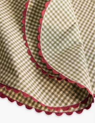 Munro checked linen and cotton placemats set of four