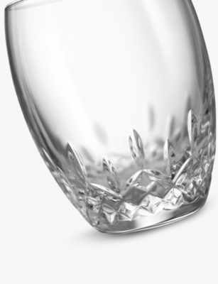 Waterford Lismore Essence Double Old Fashioned Crystal Glasses Set Of Two 410ml