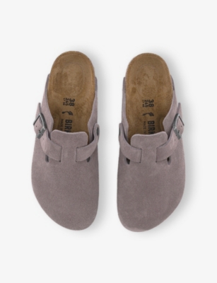Boston Suede Clogs