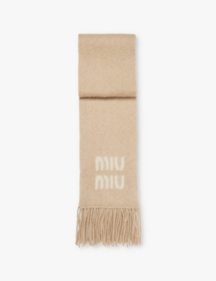 MIU MIU - Miu Scarf | Selfridges.com