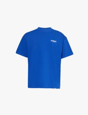 REPRESENT: Owners Club brand-print relaxed-fit cotton-jersey T-shirt