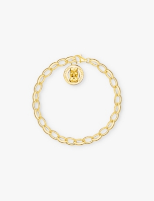 Thomas Sabo Womens Gold-plated Silver X Haribo 18ct Yellow Sterling Charm Bracelet In Gold-plated Silver