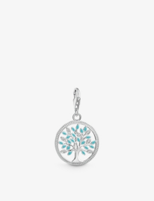 THOMAS SABO: Tree Of Love sterling-silver pendant charm